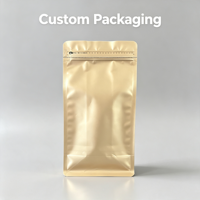 Sachet refermable personnalisé imprimé, résistant à l'humidité, pour céréales, emballage alimentaire, sac en plastique de qualité alimentaire, petit-déjeuner sain, chewing-gum, lait