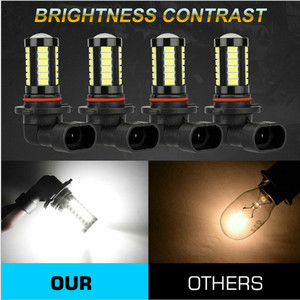 Nuova Luce Fendinebbia Anteriore LED Bicolore 12V 1200LM 7.5W 24smd 9006 H11 H16 H4 H7 Universale, Vendita Calda Transfrontaliera - Product Image 6