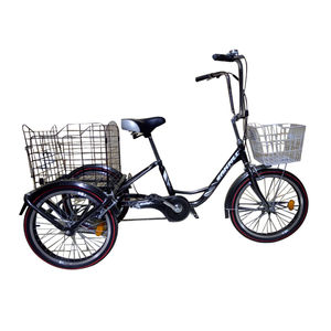Bicicleta de 3 ruedas de 26 pulgadas hecha en fábrica "triciclo rickshaw" Triciclo de <span class=keywords><strong>segunda</strong></span> <span class=keywords><strong>mano</strong></span> para adultos a la venta - Product Image 6