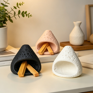 Support en céramique pour brûleur d'encens, plateau de combustion de sauge et porte-Palo Santo péruvien en gros - Product Image 6