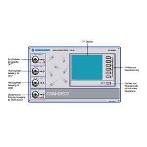 Probador de Integración Telefónica DECT Rohde & Schwarz CTS65, Instrumento de Medición Electrónico - Product Image 4