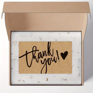 Tối giản nhỏ Cảm ơn bạn ghi chú với phong bì <span class=keywords><strong>Kraft</strong></span> cho giáo viên và đồng nghiệp đánh giá cao - Product Image 3
