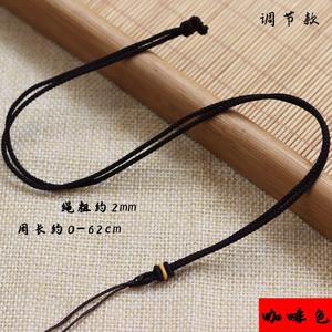 El yapımı balmumu yeşim takı kordon akik üst boncuk yeşim kolye halat erkekler kadınlar için ayarlanabilir - Product Image 6