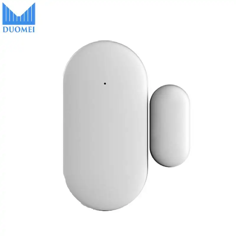 Sensor Pintu Magnetik Tuya Zigbee, WiFi Cerdas, Sensor Pintu Jendela Nirkabel, Alarm Otomatis, untuk Keamanan Rumah