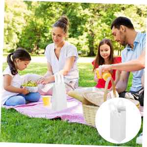 KAISEN Free Sample Insulated Non Woven Cooler <b>Bag</b> with Ribbon & Rope Handles Waterproof Food Storage Lunch Thermal <b>Bags</b> - Product Image 5