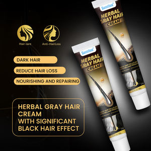 Sumifun grosir Herbal alami perawatan rambut abu-abu krim putih untuk hitam 20G - Product Image 3