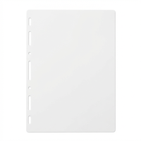 Recharge de pages A4 AquaEco en carton de papier de pierre, réutilisable, lavable, écologique, léger, intelligent, vert, pour bloc-notes de rédaction