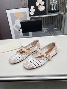 Zapatos de Bailarina Alais Originales, de Lujo, con Malla, para Mujer, con Parte Superior de Cuero Suave y Brillante, Antideslizantes, Estampados, para Otoño, Trabajo, Ballet - Product Image 4