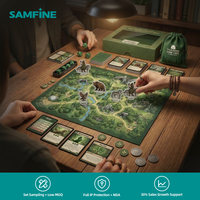 Papier synthétique anti-rayures certifié BSCI, règles de jeu de sorts personnalisées, jeu de société familial de loisirs, jeu de rôle