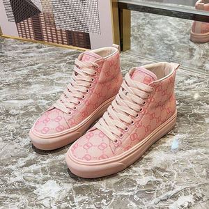 Factory Direct Wholesale Lace up Sneakers for Women <b>Canvas</b> Sneakers for Women High Top Brand Designer Sneakers - Product Image 5