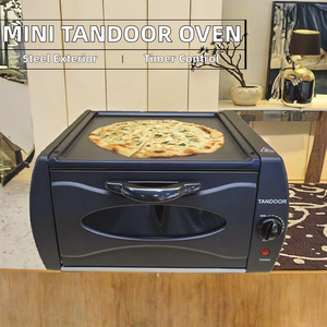 Forno elettrico domestico termostato regolabile tostapane Tandoor forno per uso domestico Lahmacun Pane Naan Chapati Maker - Product Image 3
