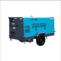 Compresseur diesel mobile de perçage de vis série PDS utilisé dans les mines de marque Airman 266KW