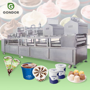 Machine automatique de remplissage et de scellage de yaourt et de crème glacée 2 en 1 pour boisson à base de gelée - Product Image 1