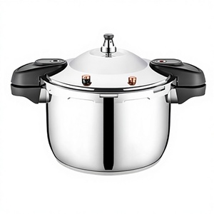 Moderner Edelstahl-Hochdruck-Induktionskocher für die Küche Umweltfreundlicher Multifunktionaler Topf - Product Image 4