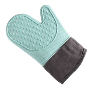 Không Thấm Nước Nấu Nướng Lò Nướng Bbq Găng Tay Găng Tay Bánh Công Cụ Nướng Lò Bếp Găng Tay Silicon Chịu Nhiệt Đến 500 Độ - Product Image 6