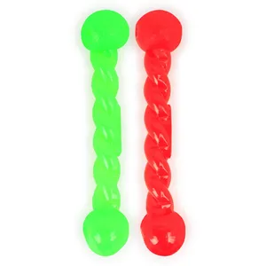 New Hot Sell Teething Rubber Twist Elastic Rod Pet Dog Chew Toys