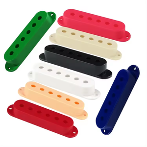 Couvercles de micros single-coil rouges en gros pour guitares électriques ST – Pièces de construction - Product Image 4