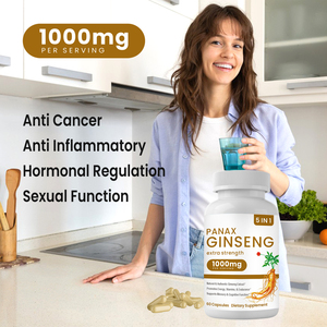 Vitahealthy OEM/ODM Private Label Factory Supply <strong>Korean</strong> Red Panax <strong>Ginseng</strong> <strong>Capsules</strong> With Ashwagandha Beetroot Green Tea Maca 60 - Product Image 5