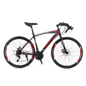 Vélo de course KWO Gym Fitness confortable avec pneus 700C, selle, guidon, pédalier, manettes de vitesses 30 rapports, cadre homme KOS008-2 B - Product Image 5