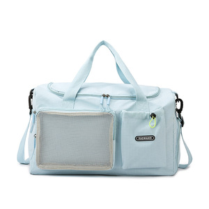 Nouveau Sac de Voyage Grande Capacité Tendance avec Logo Personnalisé, Séparation Sec/Humide, Sac de Sport et de Gym, Sac à Chaussures - Product Image 3