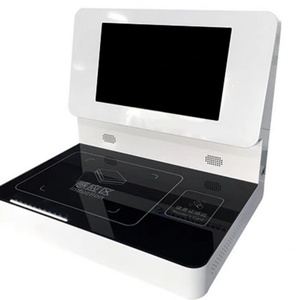 คอมพิวเตอร์เวิร์กสเตชันสำหรับบรรณารักษ์ UHF RFID พร้อมโมดูลอ่าน UHF RFID ในตัว, เครื่องสแกนบาร์โค้ด 2 มิติ สำหรับลงทะเบียนหนังสือในห้องสมุด - Product Image 2