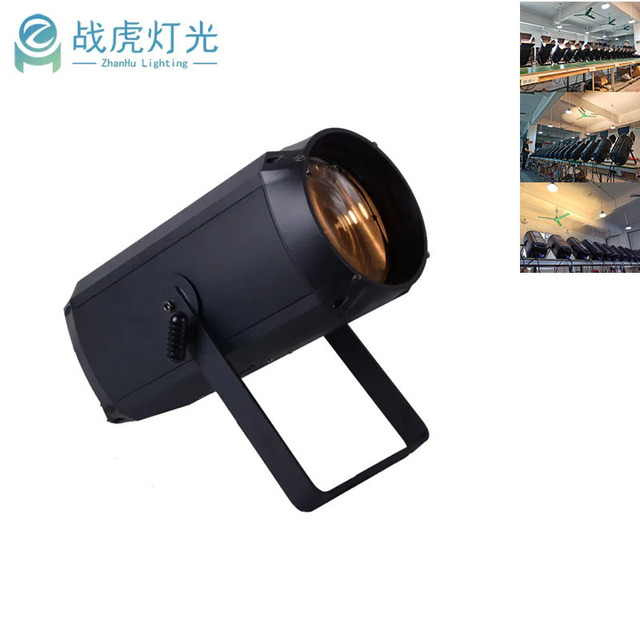 Super Bright 300W Zoom Matrix Beam LED Warm White 2-in-1 COB Hotel Wedding DJ Professional Stage Lighting Face Light