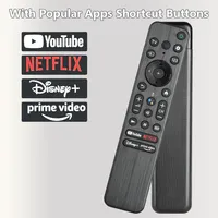 RMF-TX800U IR pour remplacement de télécommande Sony TV avec boutons Netflix YouTube PrimeVideo (pas de fonction vocale), XR-42A90K
