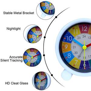 Reloj Despertador Infantil con Diseño de Dibujos Animados, Silencioso, para Dormitorio, Sala de Estar, Escritorio, Venta al Por Mayor - Product Image 5