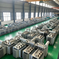 Transformateur de distribution triphasé immergé dans l'huile 20kVA 25kVA 30kVA 6kV 10kV pour usage agricole et parcs industriels