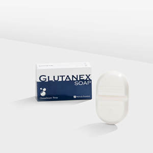 Savon Glutanex – Lot de 3 barres – Réparation du teint, anti-âge, réparation de la barrière cutanée, correction du teint, concentré, lissant, apaisant, renouvellement - Product Image 1