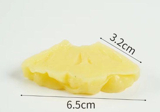 สับปะรดสีเหลืองแบบลูกแพร์ - ไม่มีรอยบิดงอ