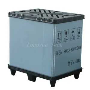 Widely Used Superior Quality Plastic Honeycomb Storage Crates Pallet Box