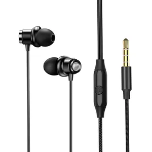 Yesido hot sell with Microphone 3.5mm Earbuds In-Ear Stereo Sport Earphone