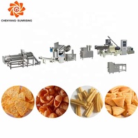 Extrudeuse automatique Nachos Ligne de production de snacks Vente directe d'usine Doritos Machine de production d'aliments pour la production de chips de maïs et de clairons