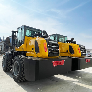 Chariot élévateur diesel 4 roues avec moteur japonais certifié CE EPA pour entrepôt, port, ferme, chariot élévateur tout-terrain 4 tonnes, 5 tonnes, 6 tonnes à vendre - Product Image 2