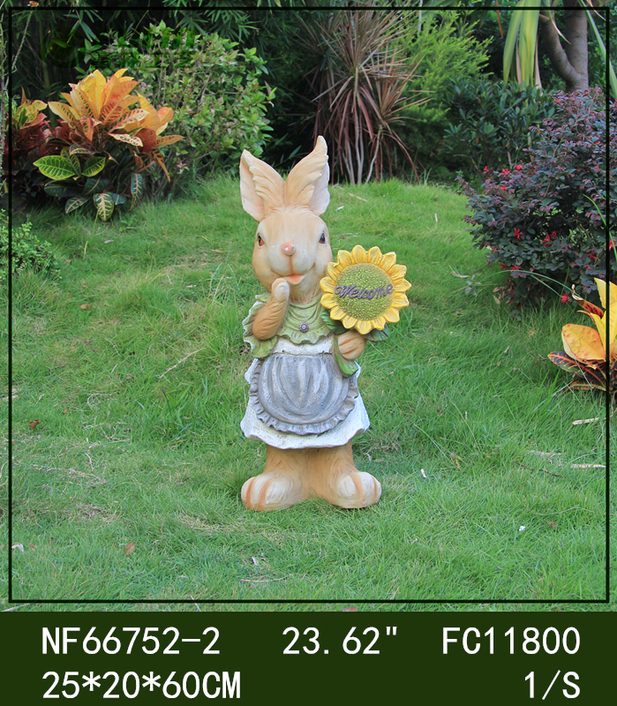 Peter Rabbit prend du tournesol-25*20*60cm