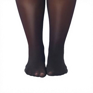 <span class=keywords><strong>Collant</strong></span> <span class=keywords><strong>Donna</strong></span> Plus Size Lucidi Effetto Olio in Spandex 40D, Semitrasparenti, Vita Alta, Elastici, Eco-Friendly - Vendita all'Ingrosso - Product Image 3