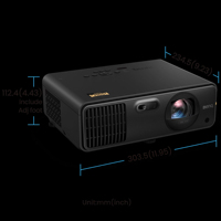 Projecteur laser à courte focale 4K RC BenQ AK700ST 4000 lumens pour simulateur de golf