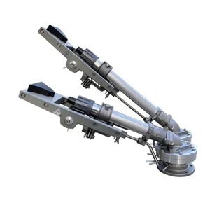 Aspersor Metálico de Alta Resistencia con Engranaje Ajustable de 360 Grados y Boquilla Reemplazable para Riego Agrícola - Product Image 4