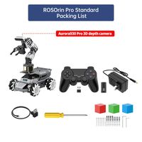 Robot Inteligente ROSOrin Pro ROS2 |   Agente OpenClaw con Modelo de IA Multimodal de Gran Escala |   Robot Coche con Visión 3D para Mapeo SLAM