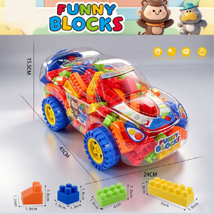 Juego de Bloques de Construcción de Tamaño Mediano de 200 Piezas, Coche Deportivo, Ladrillos Encajables, Juguete Educativo para Niños, Juego Creativo - Product Image 6