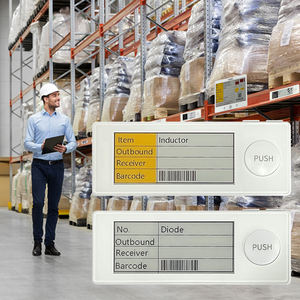 Sistema de Etiquetas Electrónicas para Estantes (ESL) de Tinta Electrónica de 2.9 Pulgadas y 4 Colores para Almacenamiento con Sistema de Recogida por Luz/Colocación por Luz en Centros Comerciales - Product Image 1