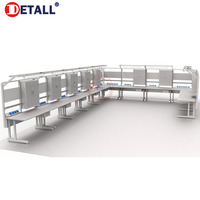 Detall Établi fixe en acier ESD de haute qualité pour atelier