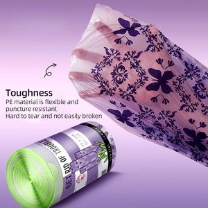 ถุงขยะหัวหม่าเหิงชุน 50 ชิ้นต่อม้วน - ถุงขยะแข็งแรงทนทานสำหรับใช้ในครัวเรือน ควบคุมกลิ่นได้ดี พร้อมหูผูกง่าย - Product Image 6