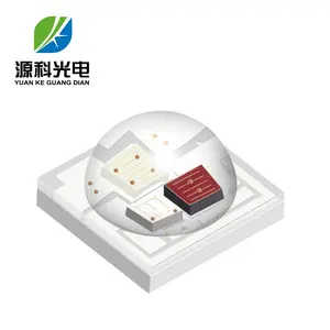 YUANKE-sustrato de cerámica LED de alta potencia, 3x1W, 3W, Triple Color RGB, 3 en 1, 3535 RGBW, SMD, Chip LED, diodo SMT