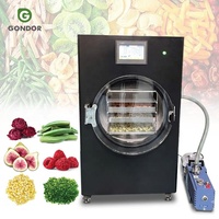 Kleine formaat fruit- en groentevoedsel vacuüm 6-bakjes vriesdroogmachine voor boerderijen, voor op het aanrecht, automatisch