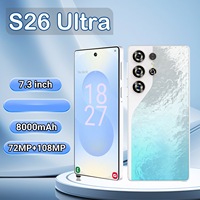 Nuevo Smartphone S26 Ultra Global Desbloqueado con Pantalla Grande HD Ultra Ancha y Sistema Fluido para Juegos y Reproducción de Video
