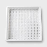 Panier de moulage empilable pour tofu et crème glacée, en plastique PP de qualité alimentaire, avec grille de drainage, pour la formation de soja fermenté et l'équipement de traitement du soja