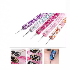 Ensemble de 31 pinceaux professionnels pour nail art, poils synthétiques Kolinsky, nylon acrylique, kit de manucure avec boîte - Product Image 2