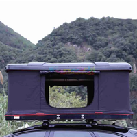 Tente de toit de voiture Pop Up tente de toit de voiture à coque dure Dachzelt Auto Hartschale 2-3 personnes tente de toit de Camping en aluminium